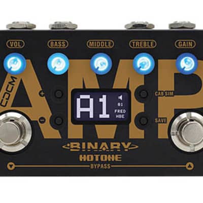 Reverb.com listing, price, conditions, and images for hotone-binary-amp