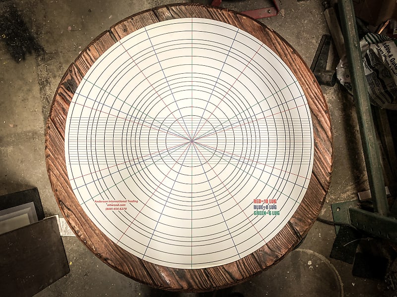 SALT Drum Layout Template 2018 Direct Print to Laminate Reverb