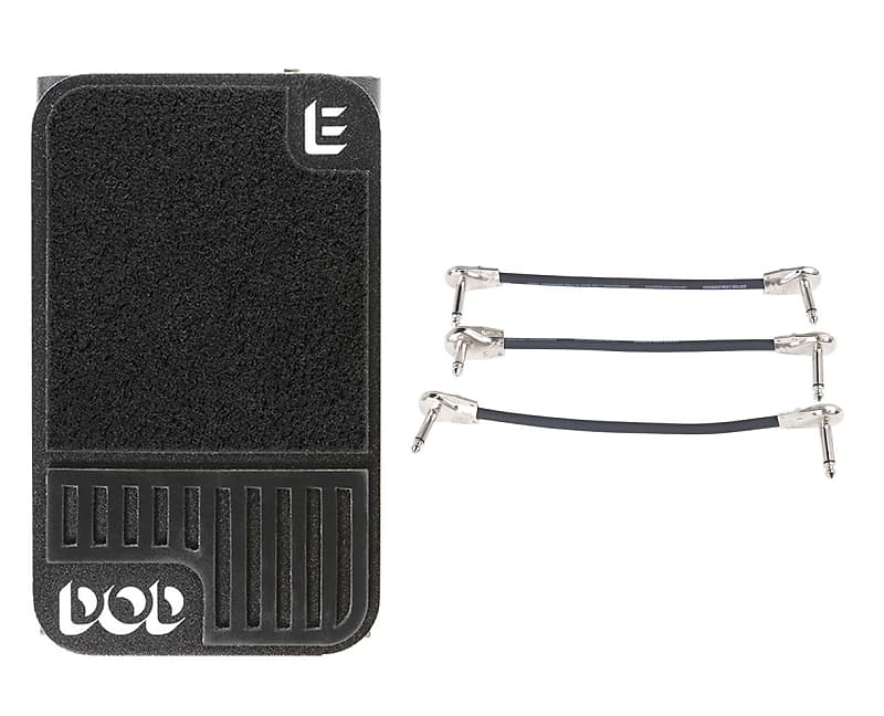 DOD Mini Expression Pedal + Gator Patch Cable 3 Pack image 1