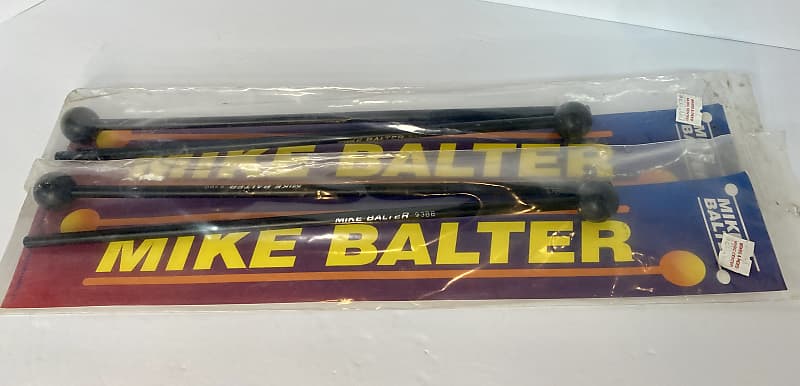 Mike Balter Basics 93BB Extra Hard Birch, Bell/Xylo Mallets | Reverb