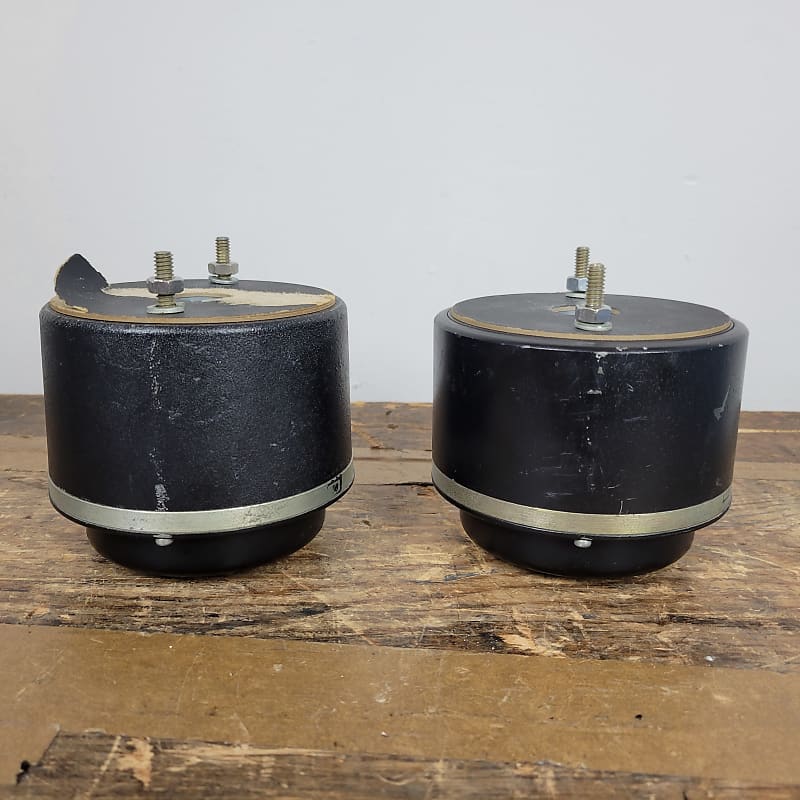 Pair of Altec 802-8D Compression Drivers 8 Ohm horns Tested