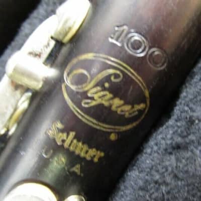 Selmer Signet 100 Intermediate wood Clarinet, case, USA, Very Good condition image 8