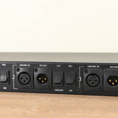 Rapco Horizon MS-4 4-Channel Rackmount Mic Splitter CG001HB image 3