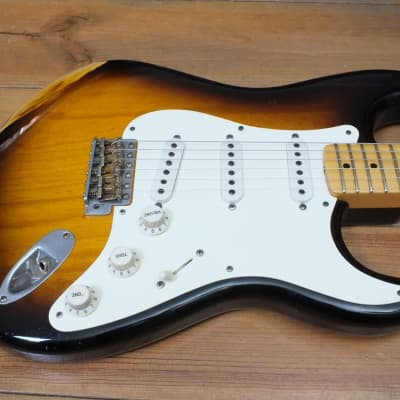 Fender Stratocaster 56 Reissue Relic Custom Shop 2007 Two Tone Sunburst image 6