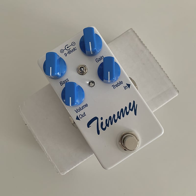 Paul Cochrane Timmy V2 Custom Pearl White & Blue | Reverb