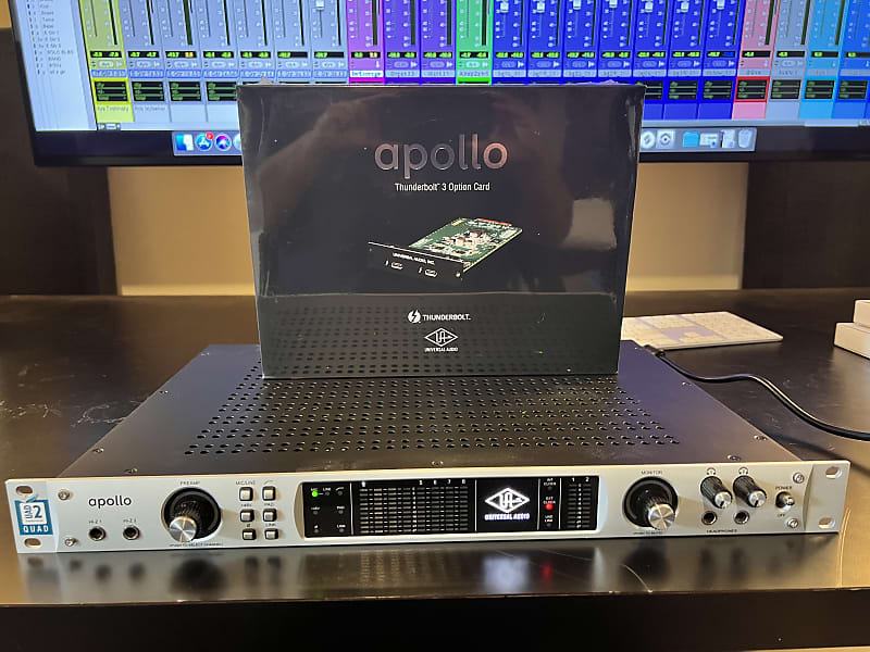 UAD Apollo Quad Firewire + Option Card