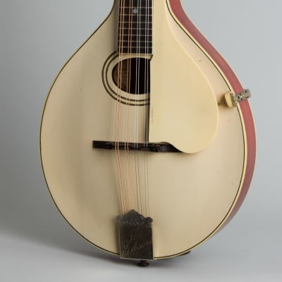 Gibson  Style A-3 Carved Top Mandolin (1919), ser. #53834, original black hard shell case. image 3