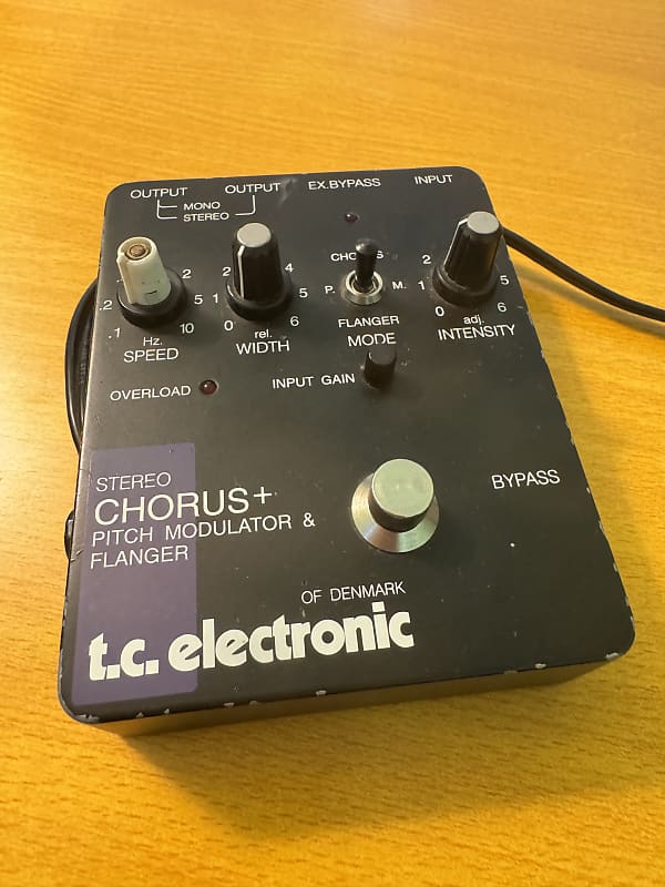 TC Electronic Stereo Chorus + Pitch Modulator & Flanger 1991