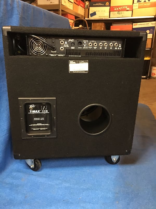 Peavey T-Max 115 Combo Amp early 2000's Black