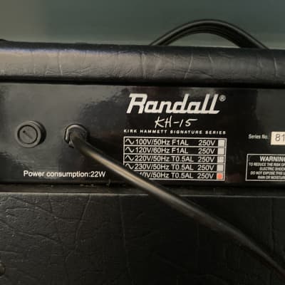 Randall KH-15 Kirk Hammett Signature Series Practice Amplifier Amp image 9
