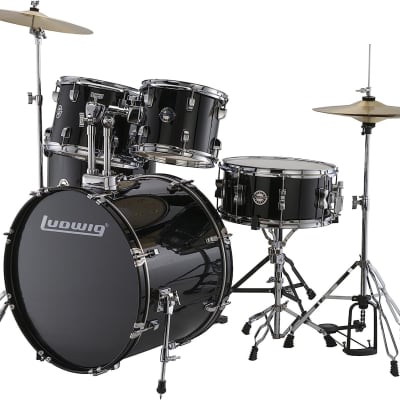 Ludwig Accent Series Drive Drum Set (Black) image 1