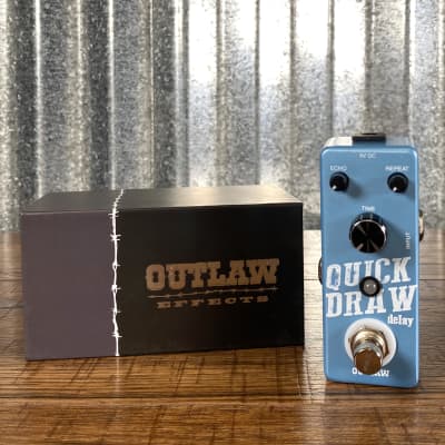 Reverb.com listing, price, conditions, and images for outlaw-effects-quick-draw-guitar-delay-pedal