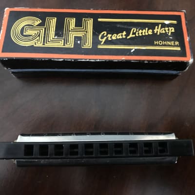 Hohner Great Little  Harp Harmonica - Key of C 1970's Silver image 3