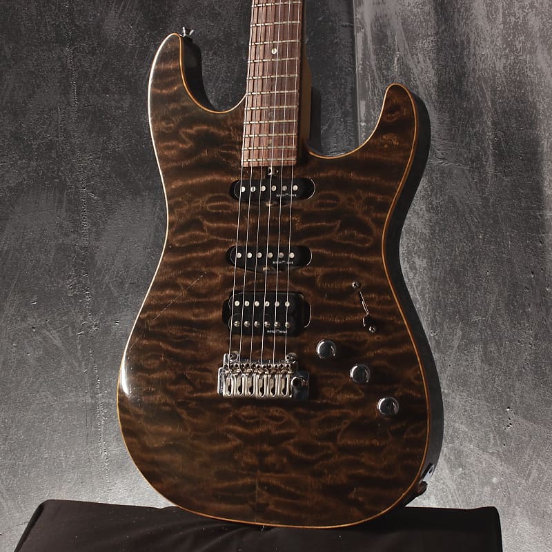 Bacchus Handmade G-Studio QM Brown Stain 2004 | Reverb Finland