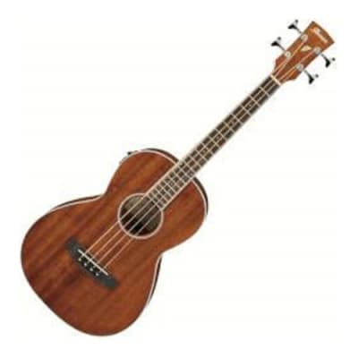 Ibanez PNB14E 4-String Acoustic/Electric Bass Guitar (Open Pore Natural) image 3