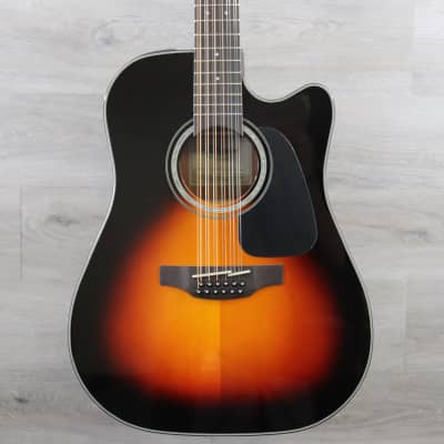 Takamine GD30CE-12 BSB 12 String Acoustic Electric Dreadnought Gloss Brown Sunburst Guitar! image 1