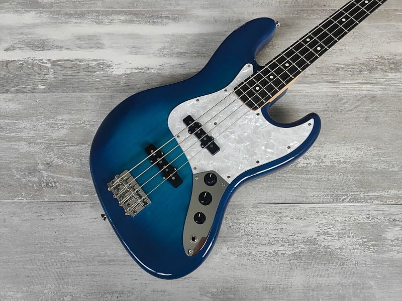 2019 FGN (Fujigen) Japan Neo Classic KNJB10RBD Jazz Bass (Blue Burst)