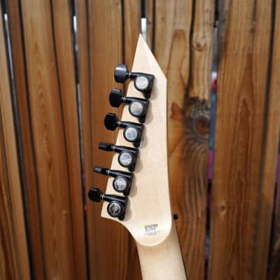 ESP Custom Shop Original M-II DLX Ebony Board Granite Sparkle Satin 6-String w/ Case (2025) image 7