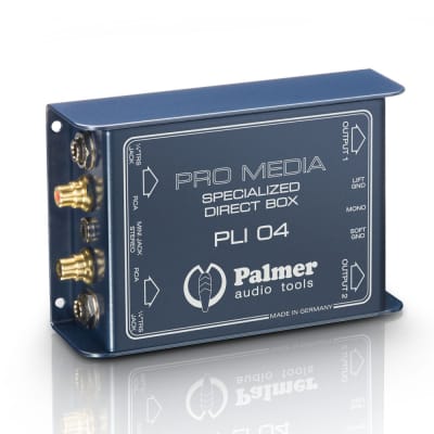 Palmer PLI04 - Pro A/V Media Direct Box for PC, Laptop, and A/V Gear image 4