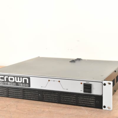 Crown Micro-Tech 1200 2-Channel Power Ampifier CG003Z6 for sale