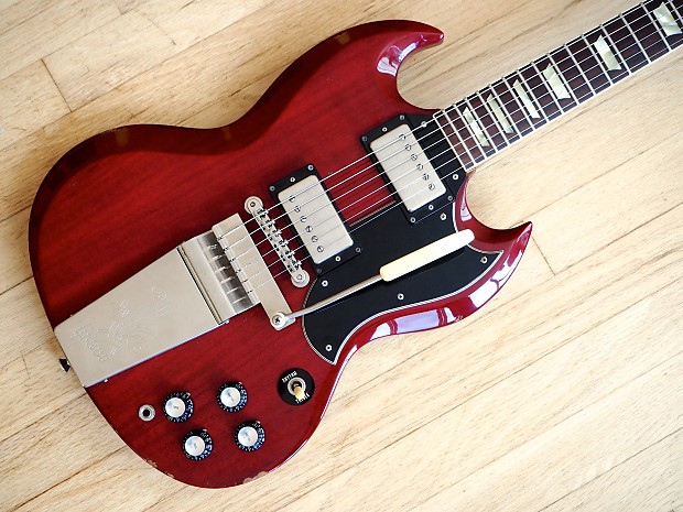 1986 Greco SG Standard '63 Vintage Reissue SS63-70 Cherry w
