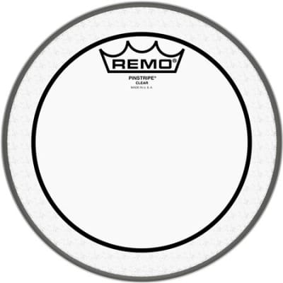Remo Clear Pinstripe Drum Head 10 inch image 1