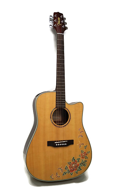 Takamine EG530SC BF Butterfly G Series Dreadnought Acoustic Electric Guitar Reverb