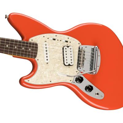 Fender Kurt Cobain Jag-Stang- Fiesta Red Left Handed for sale