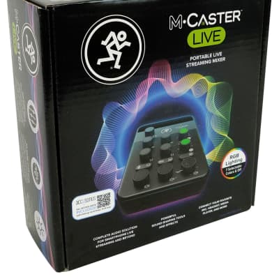 Mackie M Caster Live Streaming Podcasting Portable Smartphone/USB FX Mixer image 9