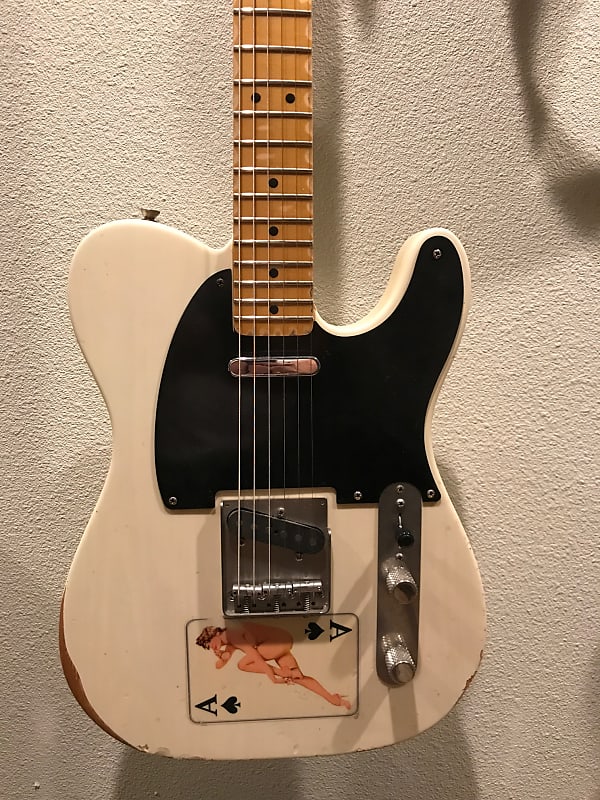 Fender Telecaster Cream; Heavy Relic with Upgrades image 1