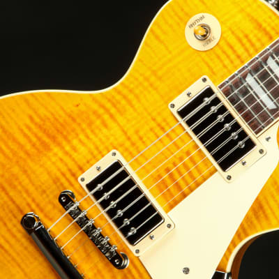Gibson Les Paul Standard '60s Figured Top 60's Honey Amber image 13