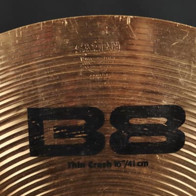 Sabian B8 16" Crash Cymbal Drums Percussion 2 lbs 8 oz image 3