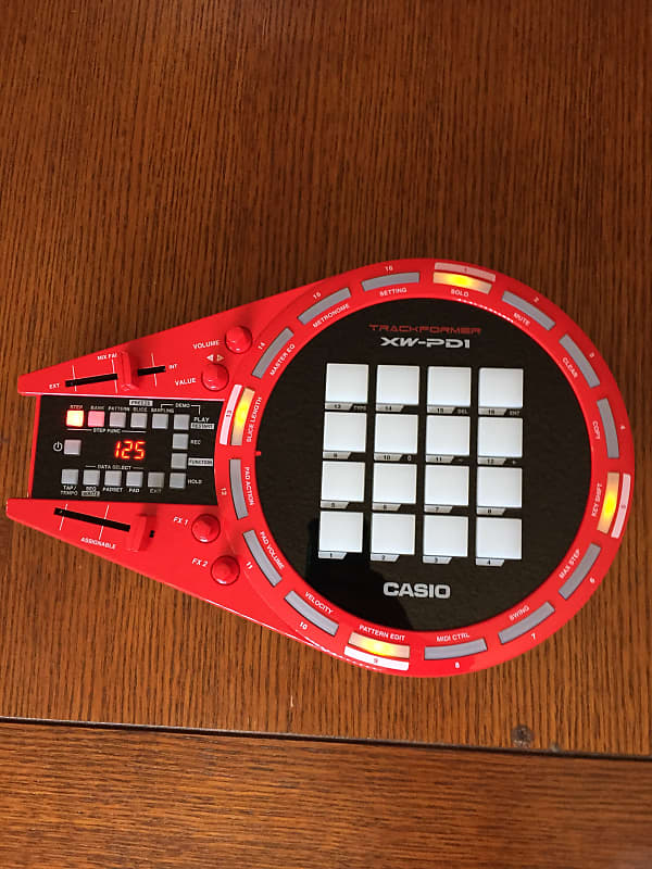 Casio Xwpd1 Trackformer Red