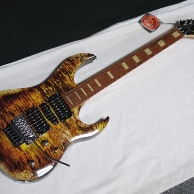DEAN Michael Batio MAB Gold Relic electric GUITAR new w/ Hard Case - Floyd Rose image 3