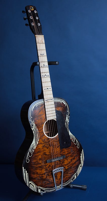 SS Maxwell Art Deco Parlor Guitar 1933-1938 image 1
