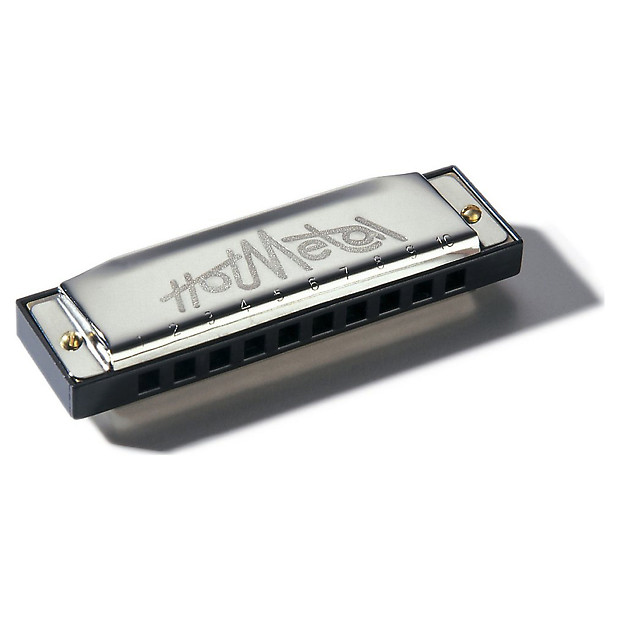 Hohner 572BX-A Hot Metal Harmonica - Key of A image 1