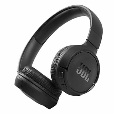 JBL Tune 710BT Wireless Over-Ear Headphones (Black) + JBL T110 in