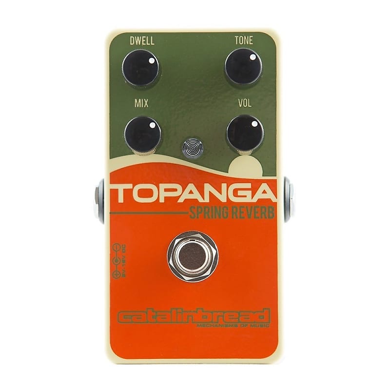 Catalinbread Topanga Spring Reverb Guitar Effects Pedal image 1