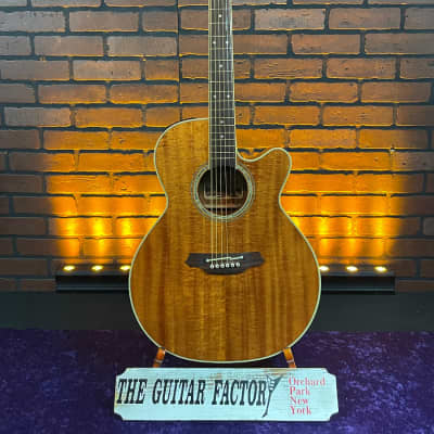 2006 Takamine EF508KC Koa Acoustic Electric Guitar w/ Hard Case - Made in Japan for sale