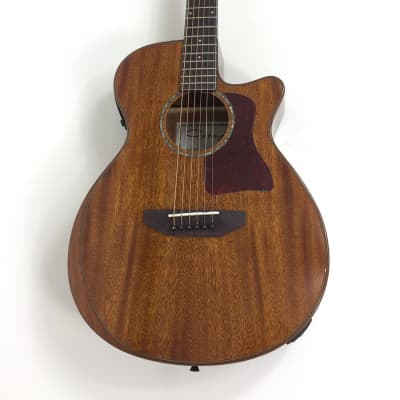 Caraya, all mahogany unbraced arch back travel guitar with a Belcat  humbucking pickup fitted. Beautiful soun…