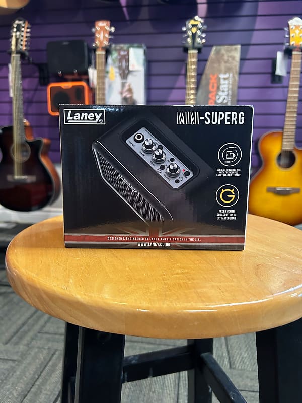 Laney MINISUPERG Mini Supergroup 3Watt 1x3" Guitar Reverb Canada