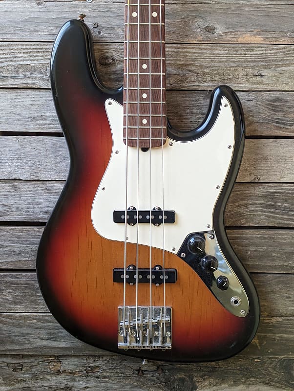 Fender Jazz Bass Highway Usa 2008 Sunburst Nitro Finish Reverb 4733