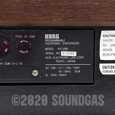 Korg PS-3200 Polyphonic Synthesizer *Soundgas Serviced* image 13