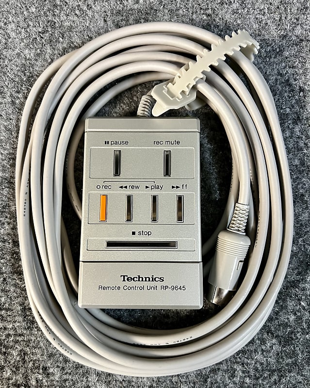 Technics RP9645 Wired Remote Control Unit RARE!  			
