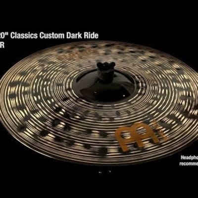 Meinl Cymbals Classics Custom Dark Cymbal Pack with Free 18" Dark Crash (Used/Mint) image 2