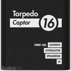 Two Notes Torpedo Captor Reactive Loadbox DI and Attenuator - 16-ohm image 3