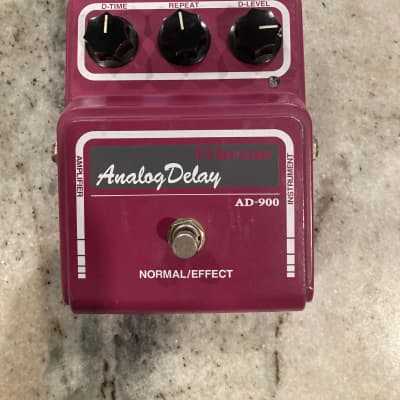 Maxon AD-900 Analog Delay Effects Pedal MN3005 Bucket