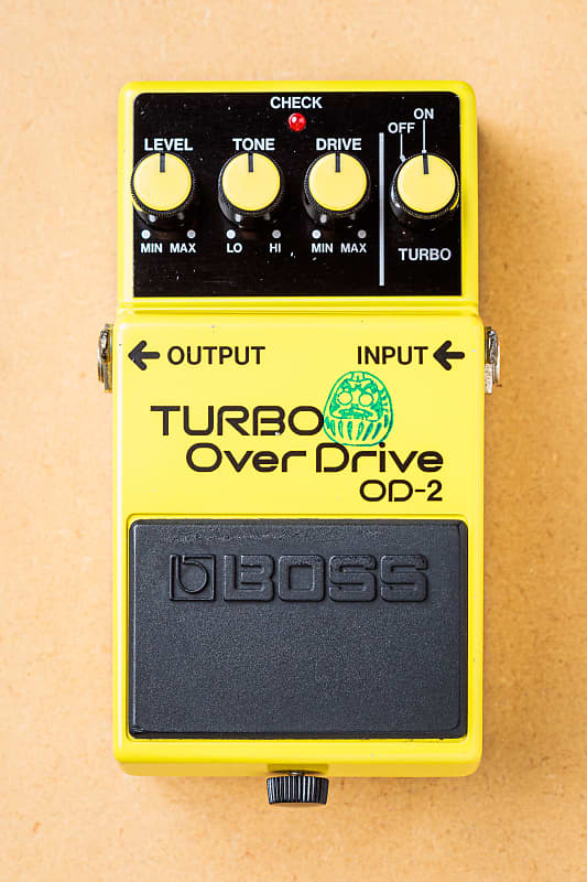 日本製 BOSS TURBO Over Drive OD-2 JAPAN Boss OD-2 Turbo Overdrive – Chicago Music Exchange