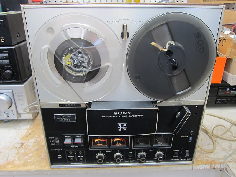 Sony TC-277-4 2/4 Channel Reel To Reel, Vintage Japan, 1970s, Mostly Works,  1970s