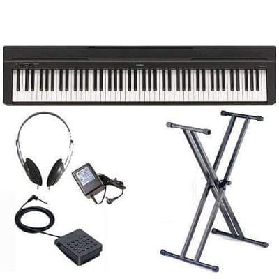 Yamaha P45 Digital Piano 88 Graded Hammer keys, Pack 1